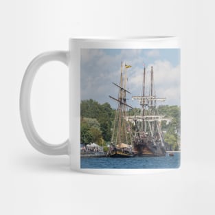 Tall Ships on the St. Lawrence River Mug